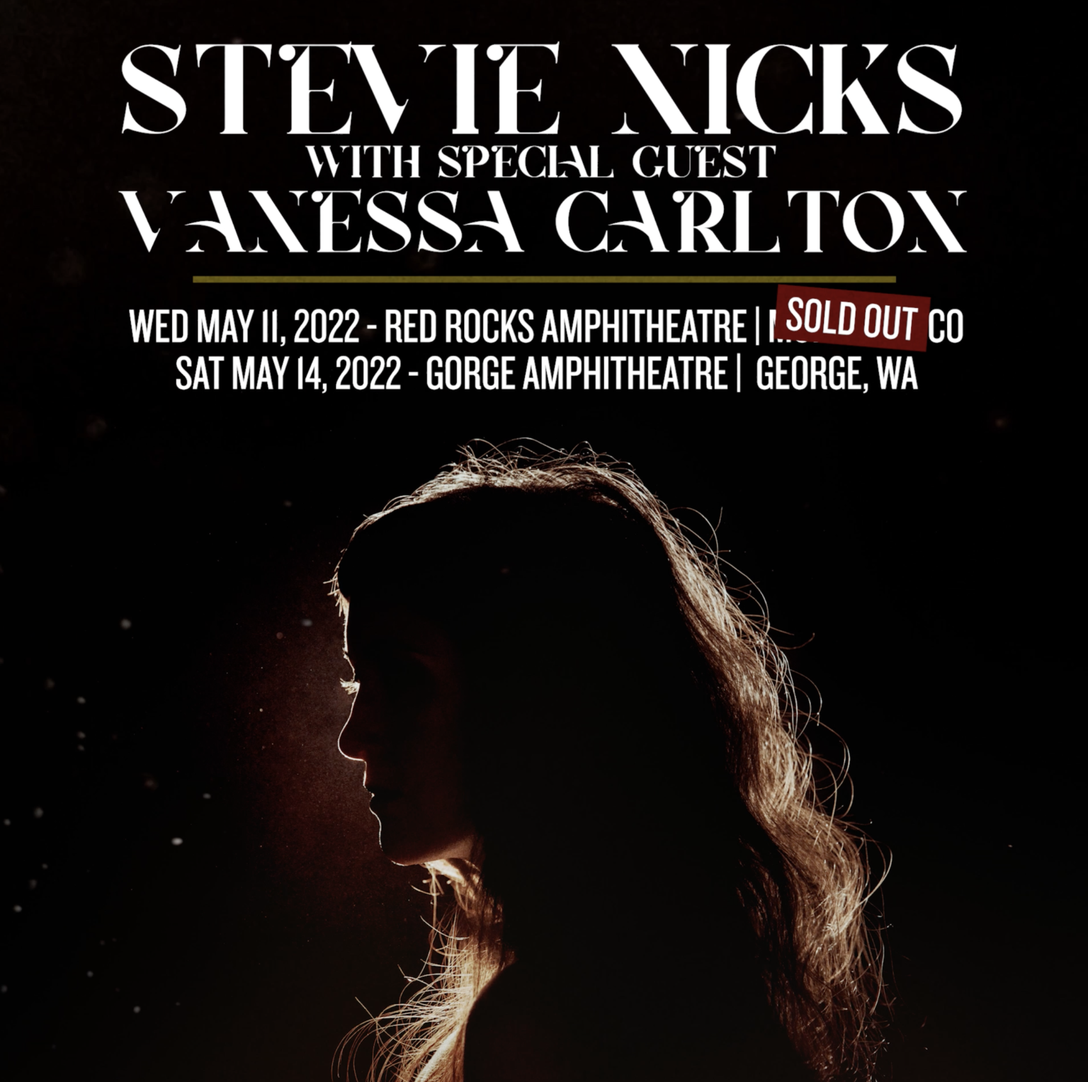 Vanessa Carlton / Vanessa Supporting Stevie Nicks Next Month!